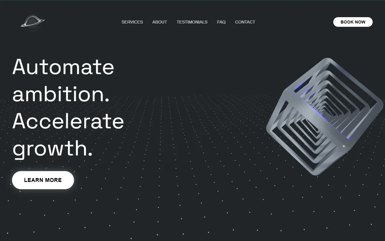 Astrodiverge website preview